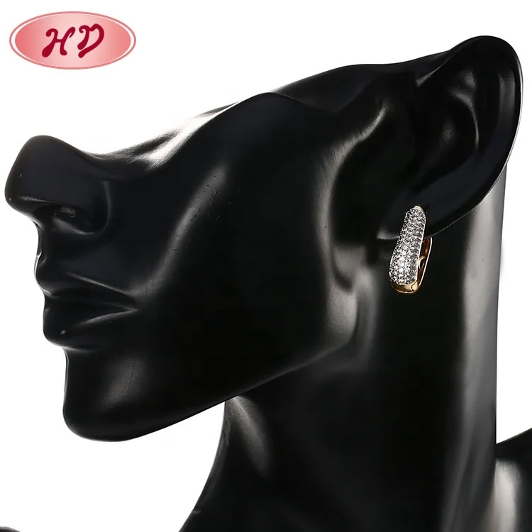 India Gold Earrings Fashion Trendy Daily Wear Gold Earrings Designs For Girls