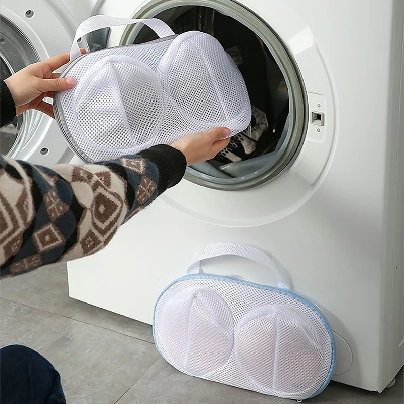 Wholesale Foldable Portable Mesh Laundry Bag Women Lingerie Underwear Bra Wash Bag for Women Laundry Storage Washing 117