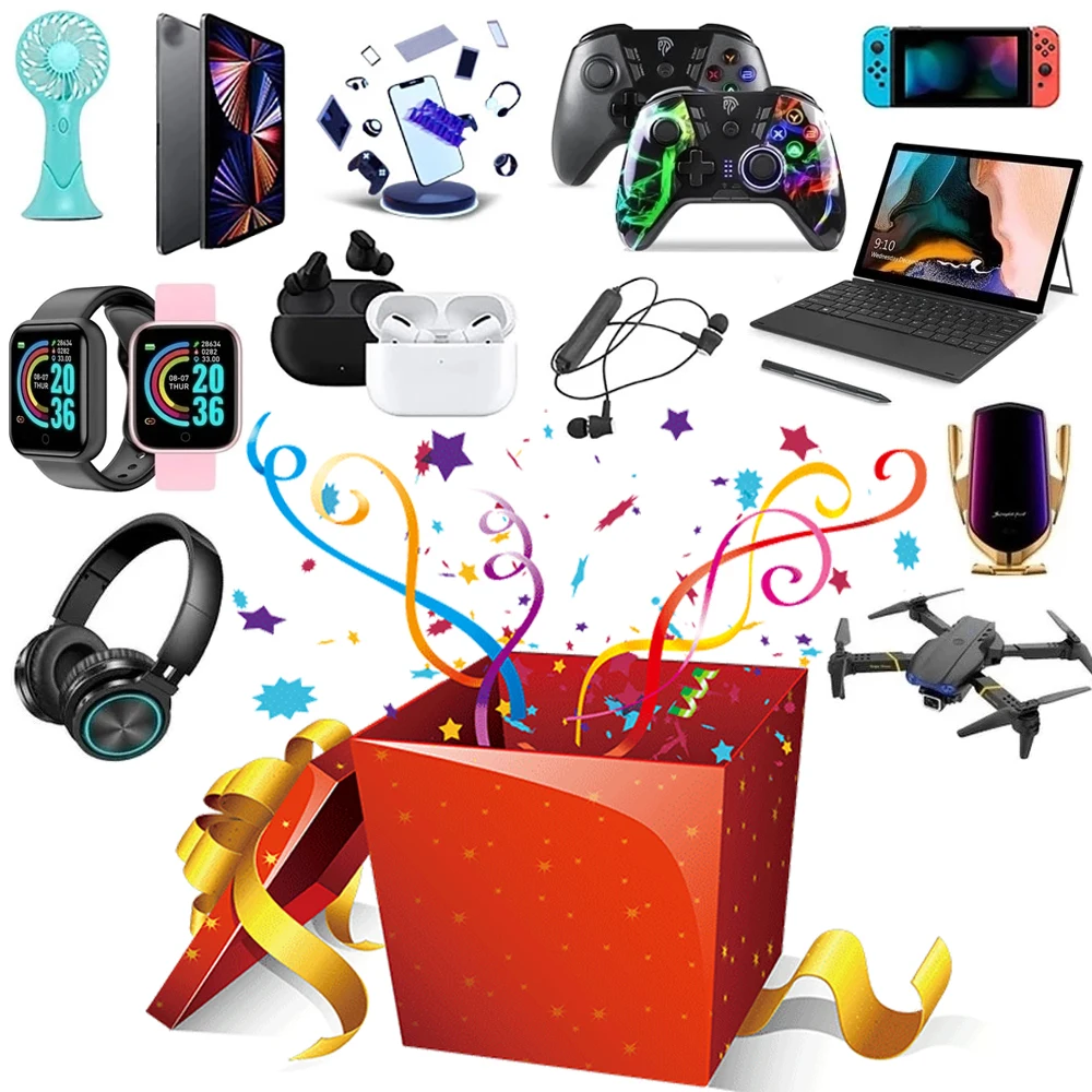 2024 On Sale New arrivals mystery box lucky blind box with 10 to 20 items inside the box surprise gift for families friends kid