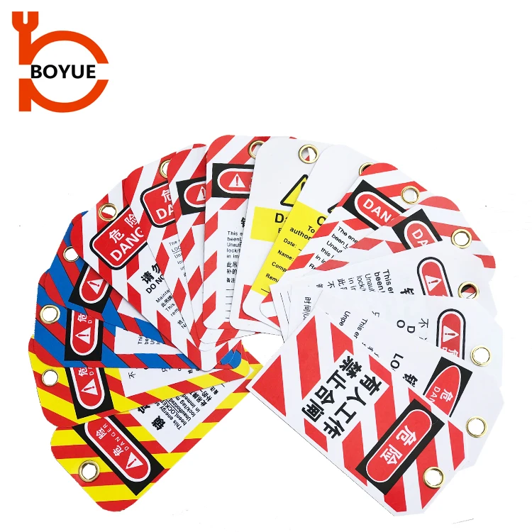 Do not operate danger warning tagout loto safety lockout tag