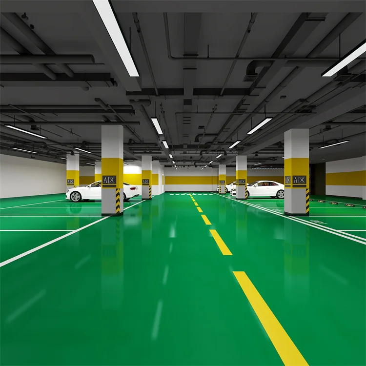 Acrylic cement floor paint workshop workshop warehouse Home basketball court parking lot floor paint flat paint factory