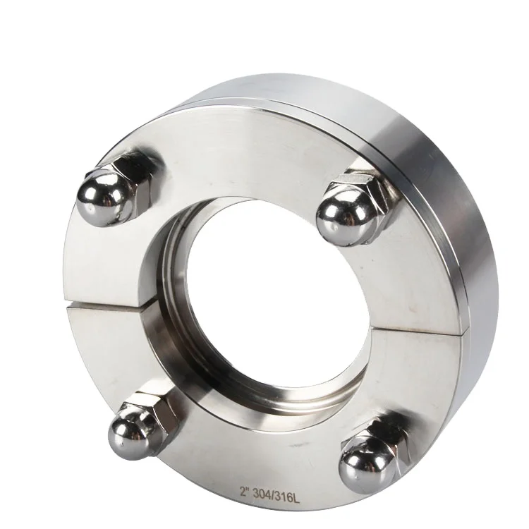 2024 New Arrival Sanitary Stainless Steel DN25 Flange With Sight Glass