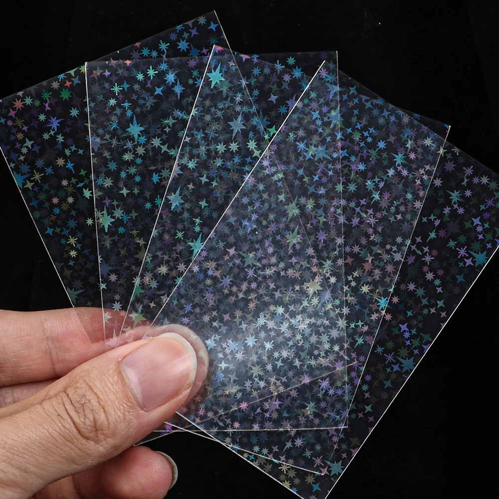 Non-holographic Colored Photocard Sleeves PVC and Acid Free Coloured Photocard Sleeves Kpop Penny Sleeves Card protection