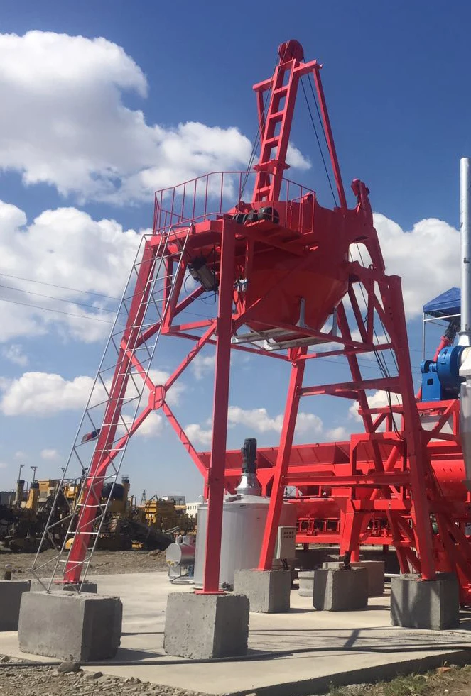 SLB10 10tph mobile mini asphalt plant