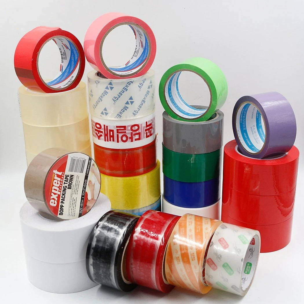 Factory Strong Adhesive Custom Logo Printed Branded BOPP Packing Tape Customized sampling