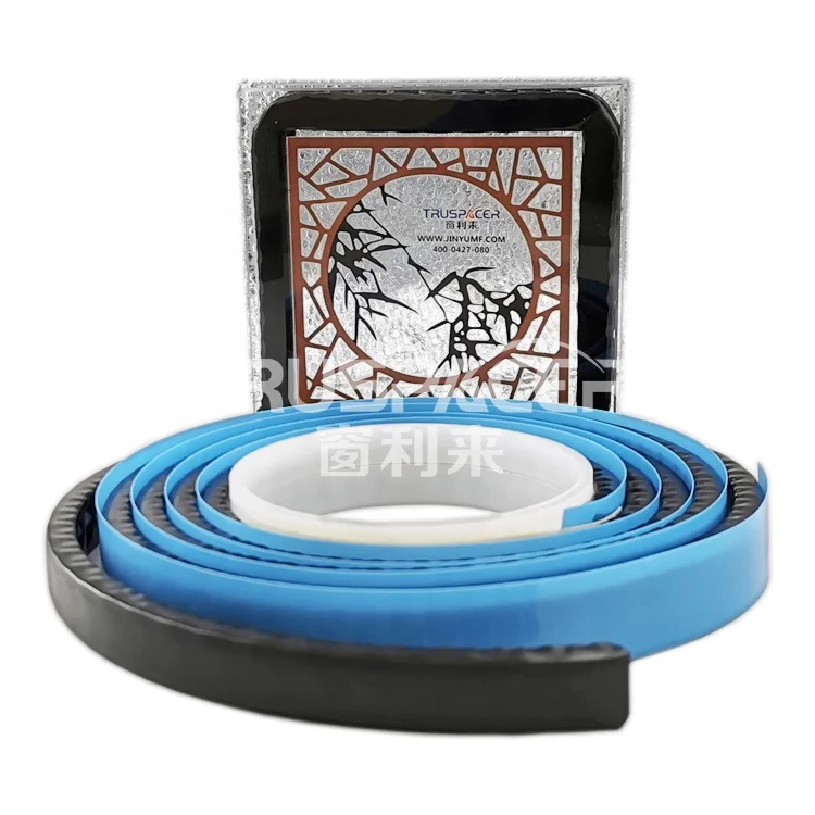 Warm Edge Swiggle Spacer Butyl Sealant Spacer For Insulating Glass Swiss Spacer