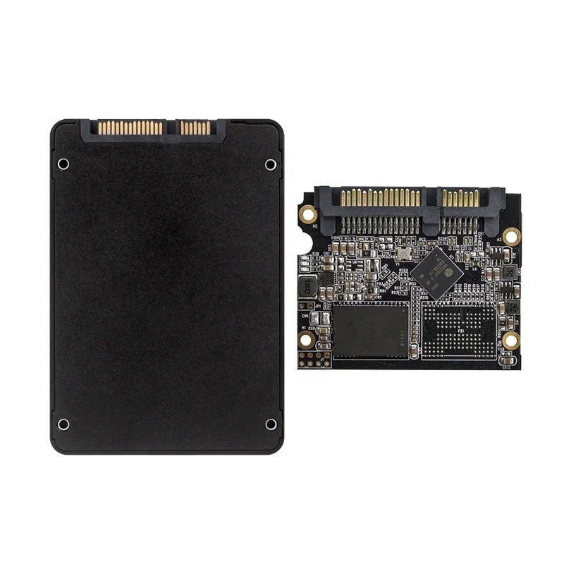 Naked SSD PCBA Chipset SATA 120 240 480 512GB Customizable Plastic Metal Housing