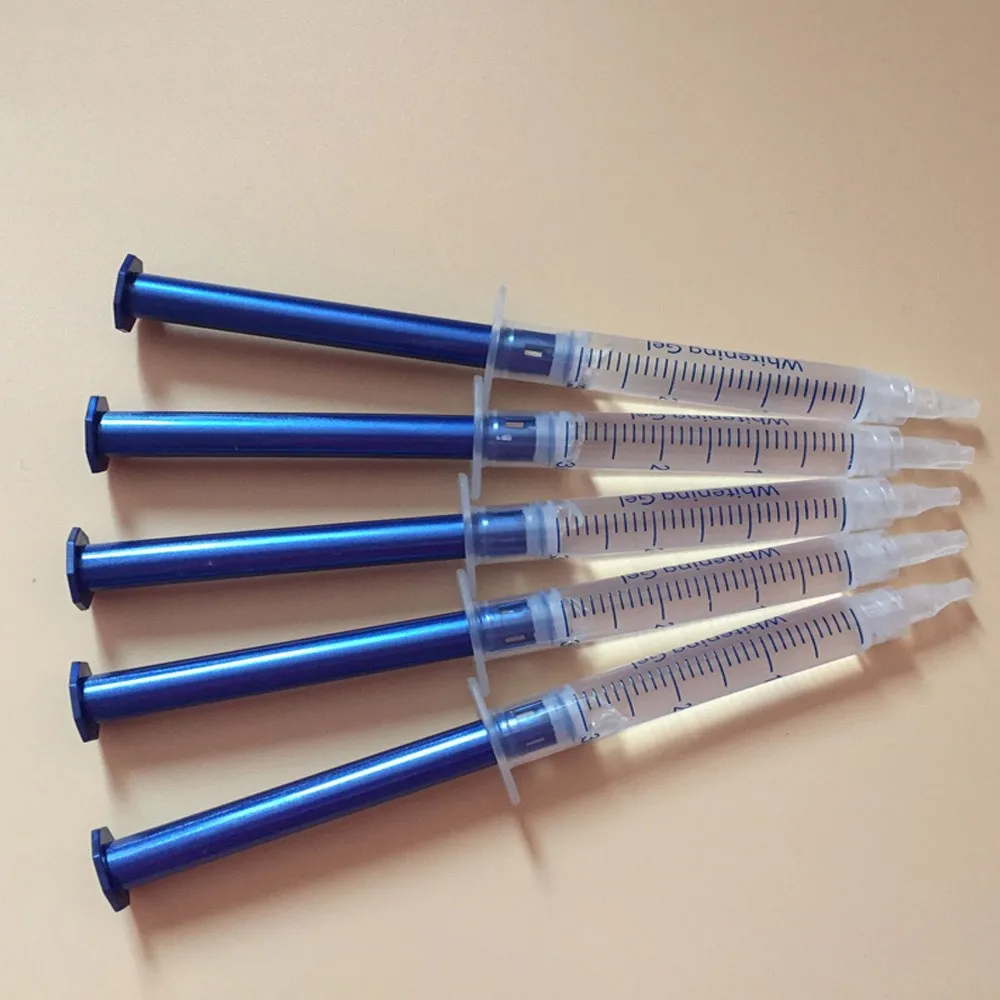 teeth whitening syringe 35%HP hydrogen peroxide whitening teeth gel