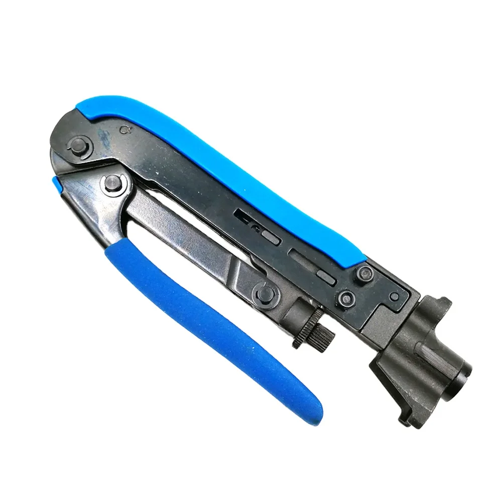 HT-H548A High Quality RG56 RG6 RG11 F Type Connector Network Tools and Cable Crimper Tool