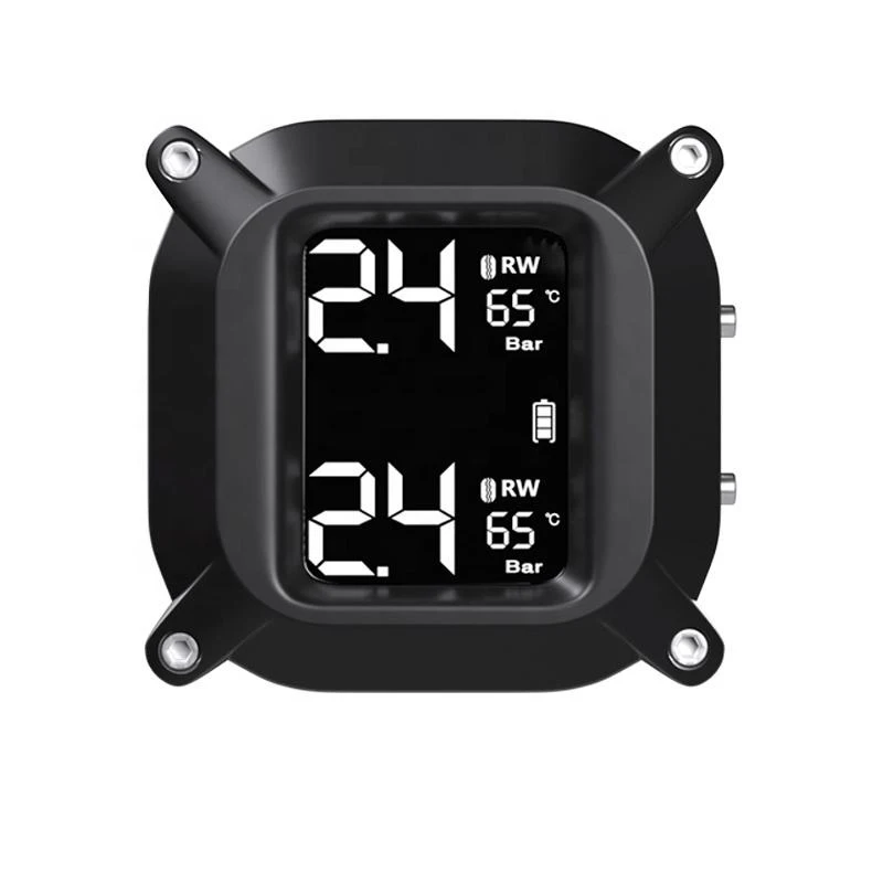 Riboton Manufacturer Factory  Motorcycle Tyre Pressure Monitor Wireless External Sensors TPMS