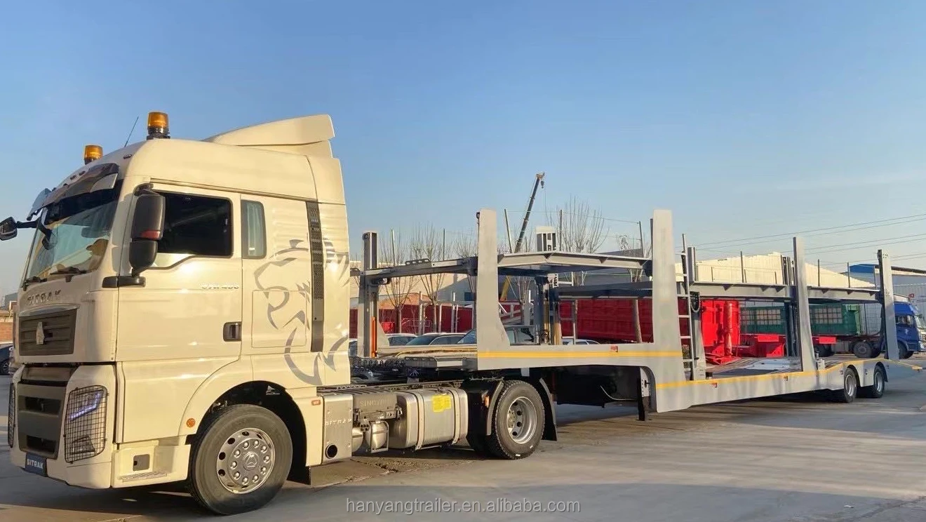 Good quality transport passenger and cargo car flatbed car transport