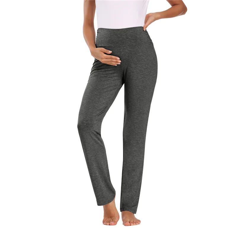 Hot sale breathable leggings for pregnant women stretch pants sweatpants