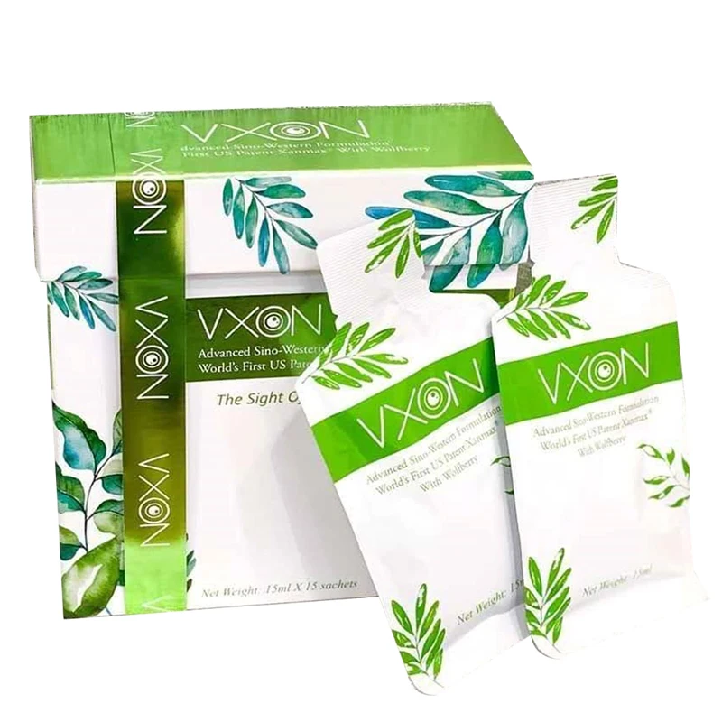High Quality Eyes Supplements Vxon Advanced Sino Western Formulation World First US Patent Xanmax With Wolfberry
