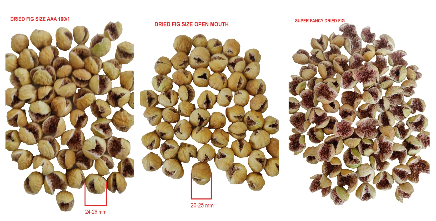 Natural dry figs wholesale snack healthy food without additive