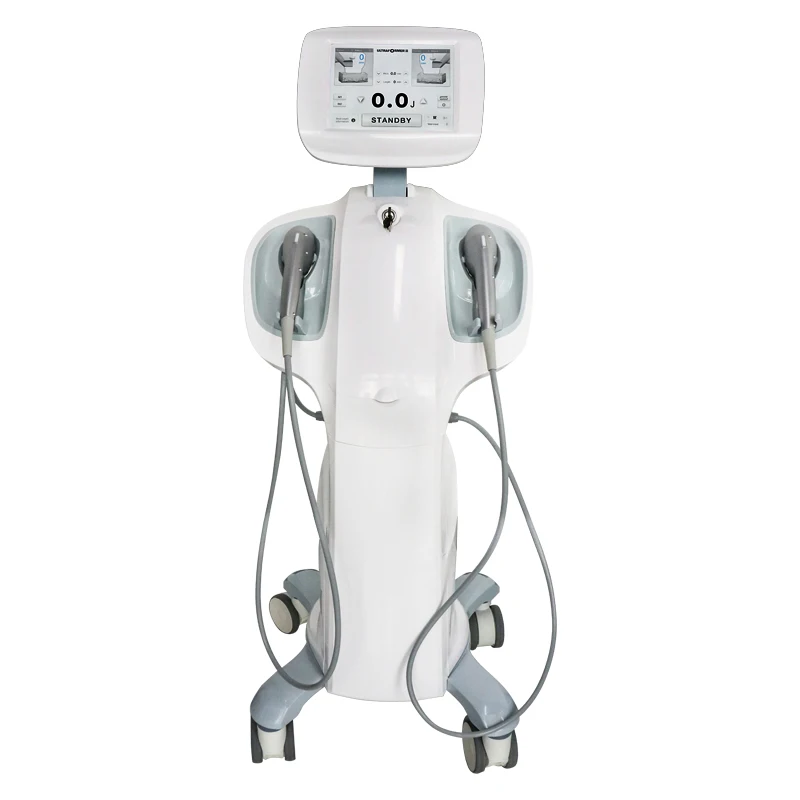 
newest korea Non-invasive HIFU face and neck lift treatment Anti-aging beauty machine 