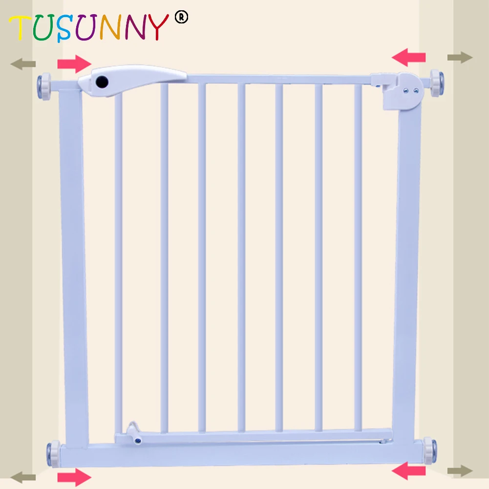Metal Safety Door Adjustable Baby Gate Child Safety Gate for Stairs and Doorways