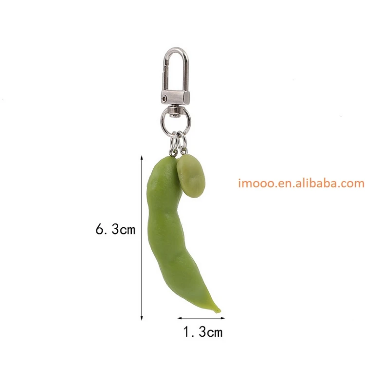 Factory Price Bean Keychain OEM Wholesale Figure Toy PVC Action Figure Collection Model Toys Xmas Gifts Factory