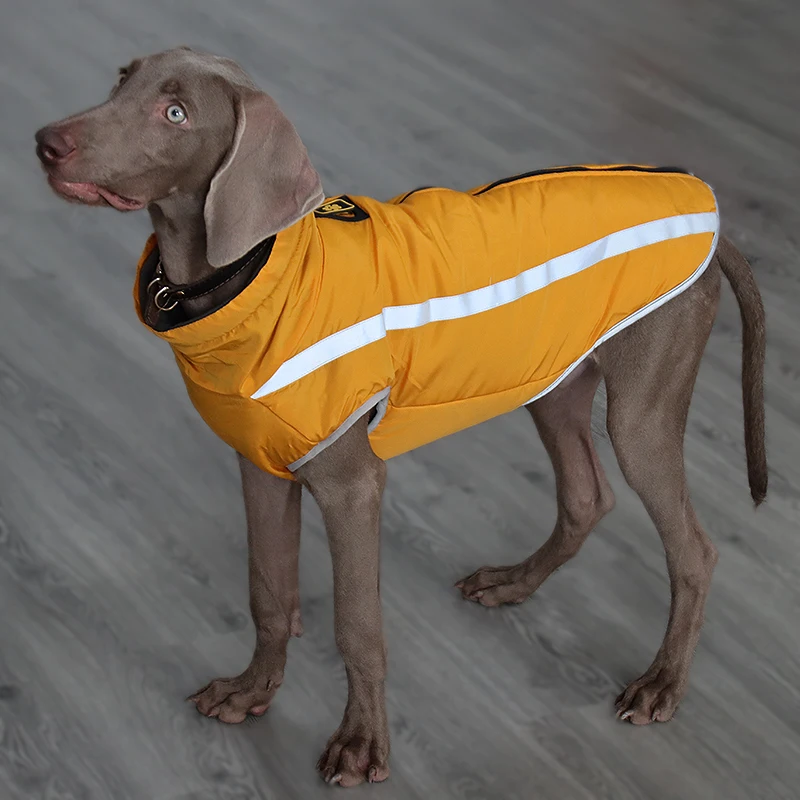 Customized logo Pet Supplies big dog coat winter pet clothes custom designer reflective battery heated pet coat