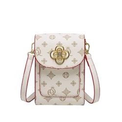 Hot sale Pu Leather Women Shoulder Handbag mini Sling Bags For kid Girls Shoulder  Wholesale Cell Phone Wallet messenger bag