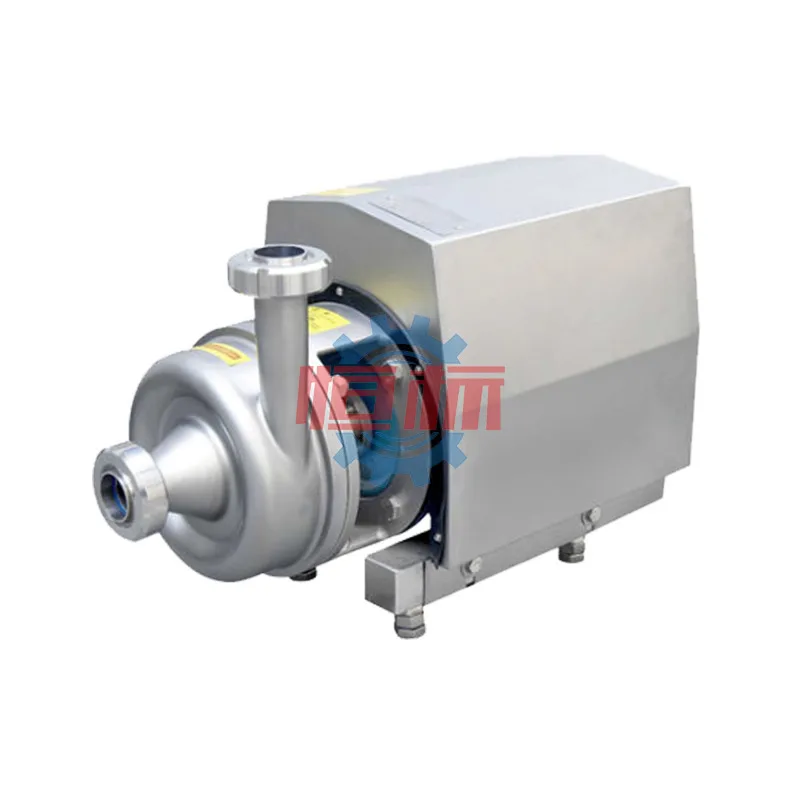 Stainless Steel Food Grade Liquid Transfer Beverage Wine Alcohol Milk Pump Sanitary Centrifugal Pump