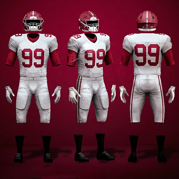 Top Sublimation American Football Jerseys Customised American Football Uniform Sets Youth American Football Wear