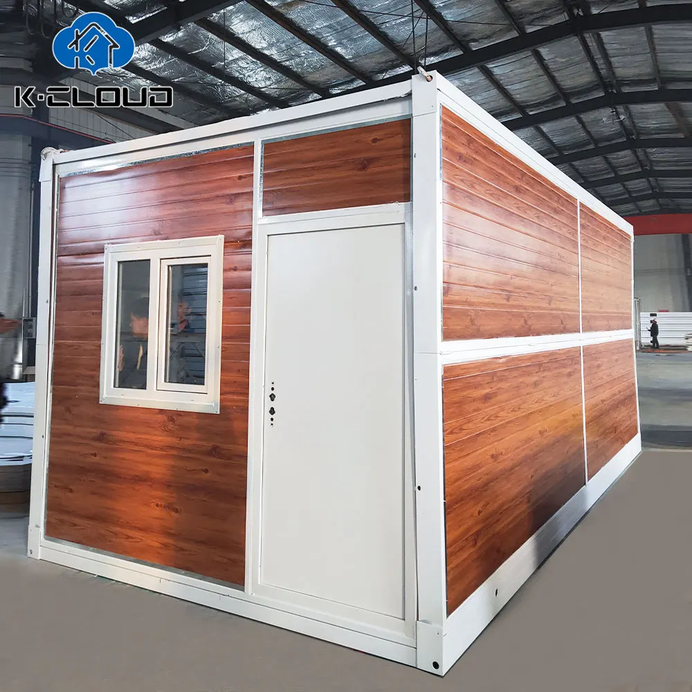 New Style Light Steel Prefab Anti-Seismic Foldable House Puerto Hurricane Proof  Portable Home Warehouse Casas Contenedor