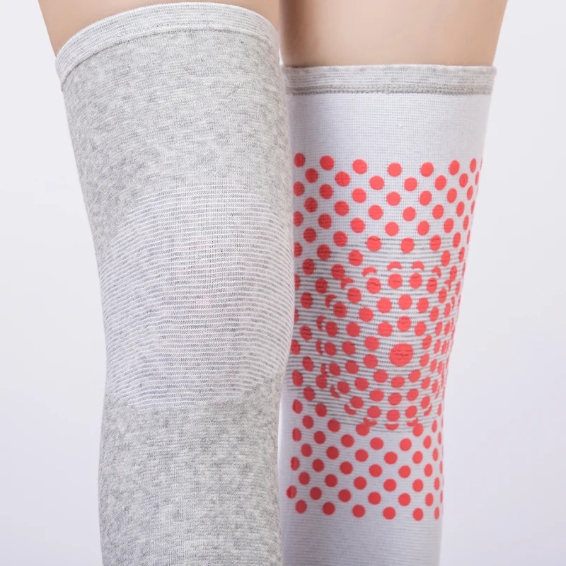 2PCS Self-Heating Support Knee Pad Knee Brace Warm for Arthritis Joint Pain Relief Injury Recovery Belt Knee Massager Leg Warmer