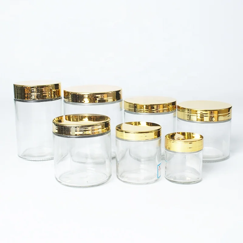 Wholesale 200ml 300ml 750ml 1000ml pumpkin cookie jar food glass jam jar with screw lid
