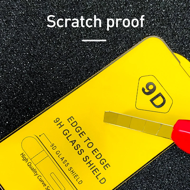 Wholesales Factory 9D tempered glass for techno phantom x screen protector
