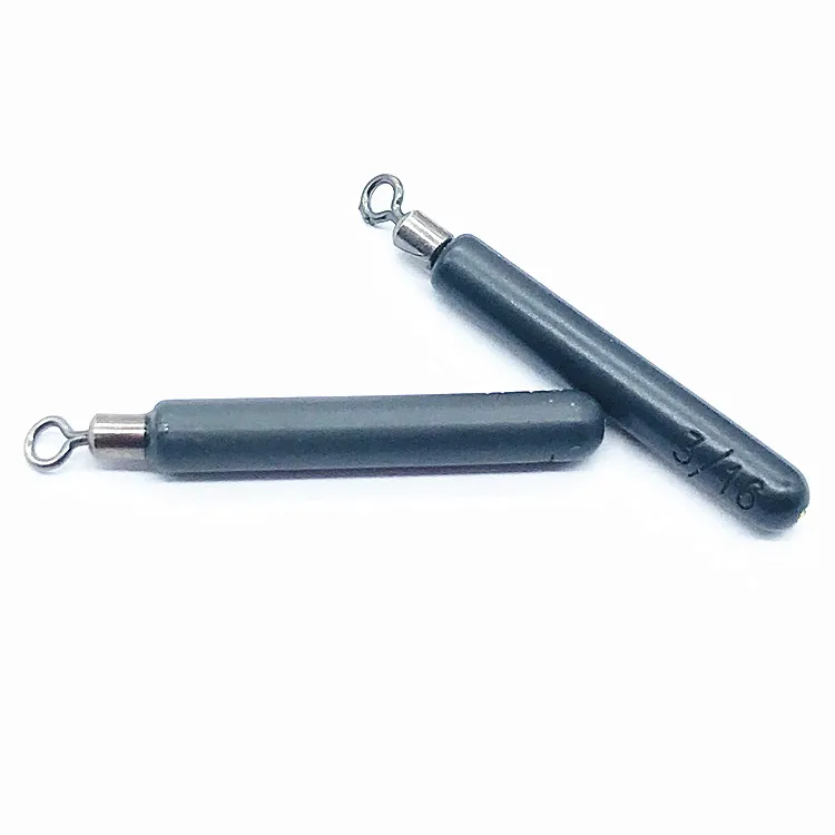 Cheap Factory Price Black Cylinder Weight Skinny Tungsten Tear Drop Shot Weights