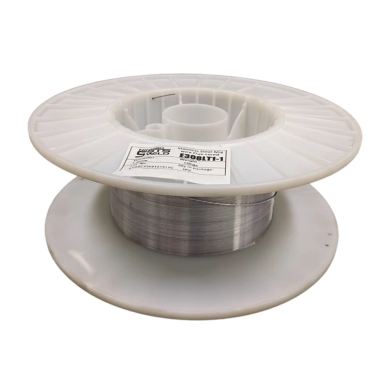 Aws Stainless Steel Flux Cored Mig Welding Wire/stainless steel welding electrode aws 1.2mm-1.6mm 308l 309l 316l