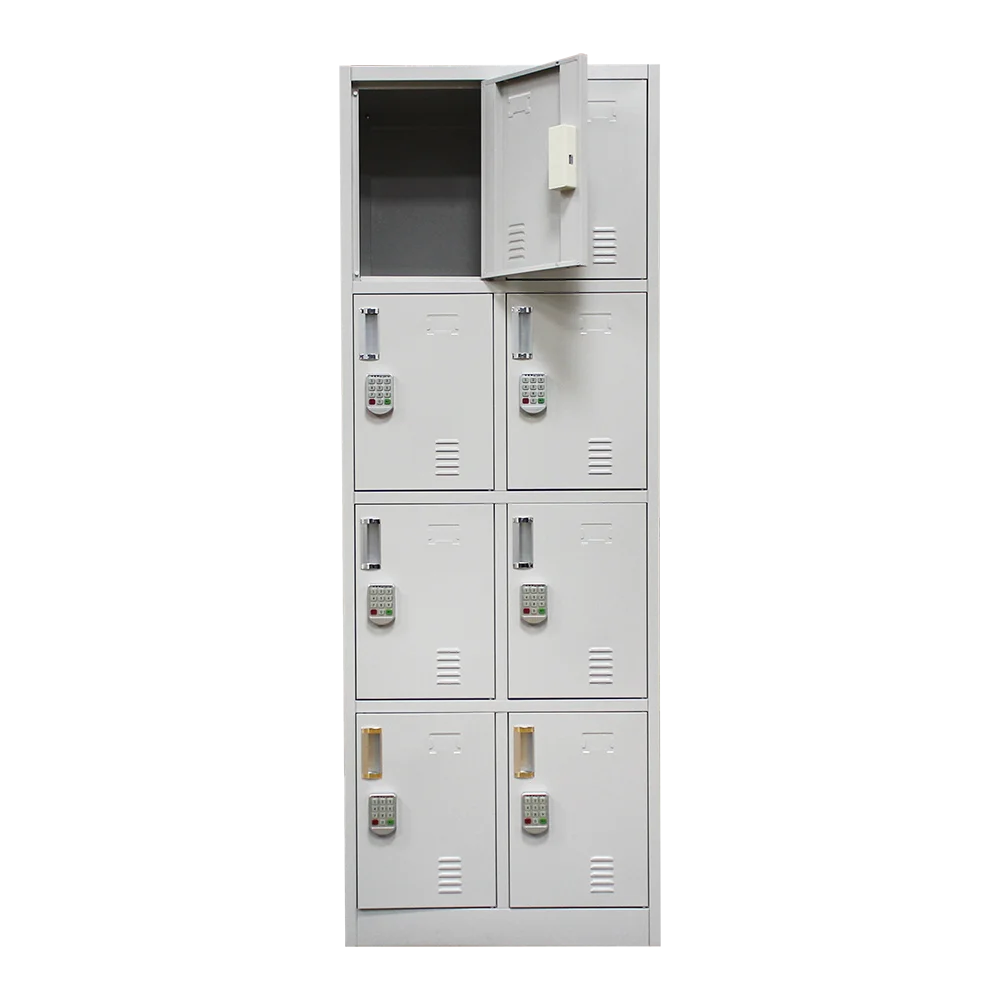 Staff Bag Dormitory Shoe Steel Iron Leather Locker Factory Cupboard Changing Locker