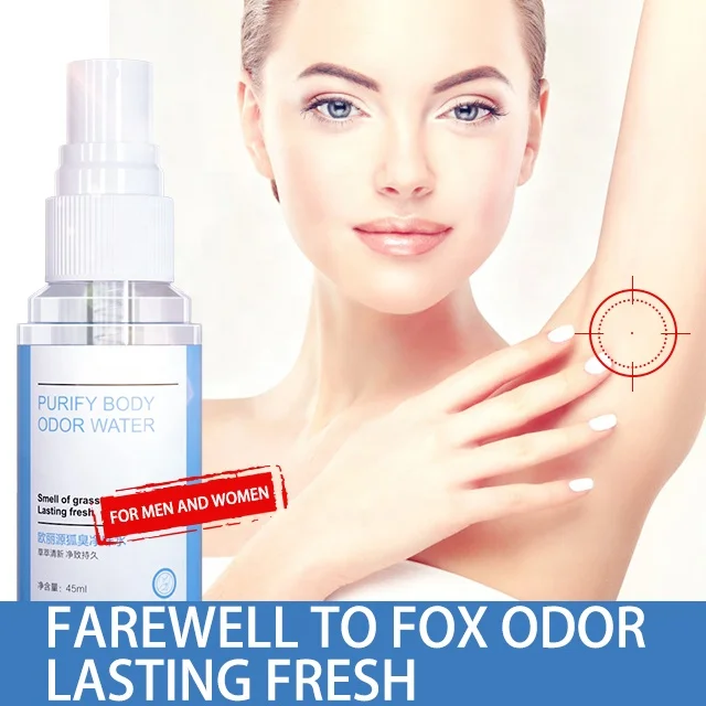 OEM/ODM Popular Hot Selling Bottle Armpit Cleaning Peculiar Smell Treatment Removing Deodorizing Spray Body Odor Clean Water