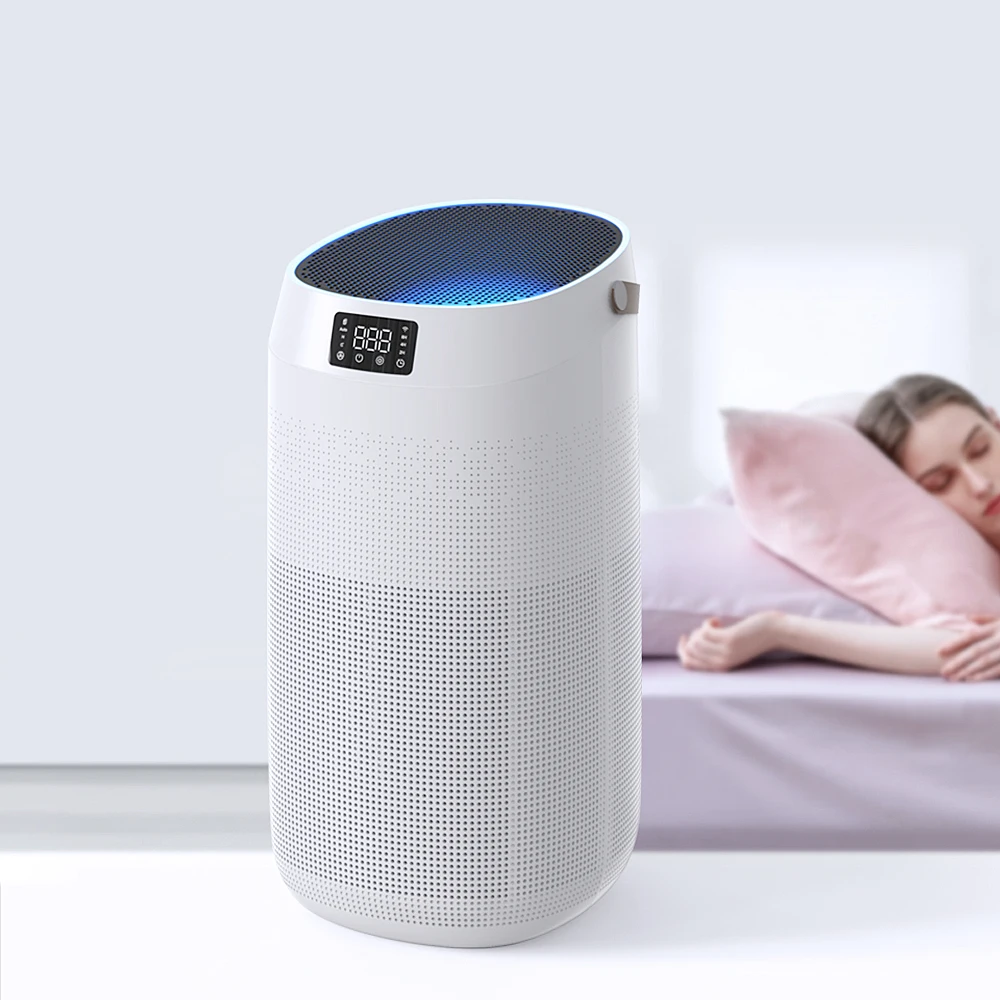 OEM High Efficient Negative Ions Home Air Purifier With Activated Carbon Filter