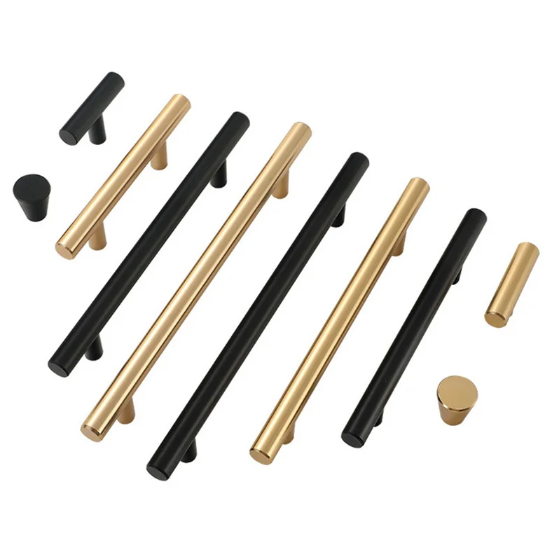 guangdong cabinet modern aluminum plate zinc alloy front exterior pull classic long door handle for interior doors unusual