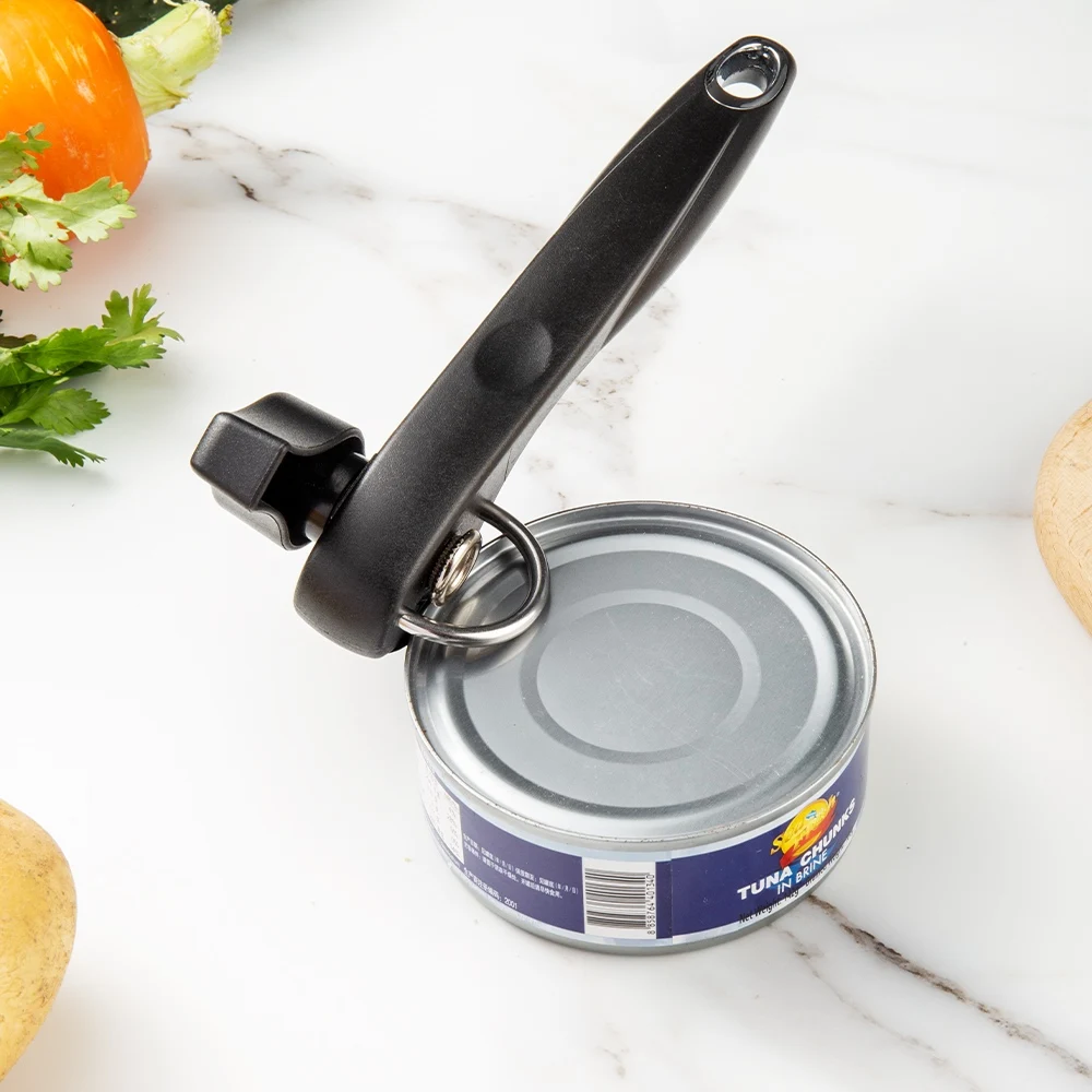 2021 профессиональный, оптовая продажа, нержавеющая сталь, пользовательский, леворукий, безопасный коммерческий ручной консервный нож для пива