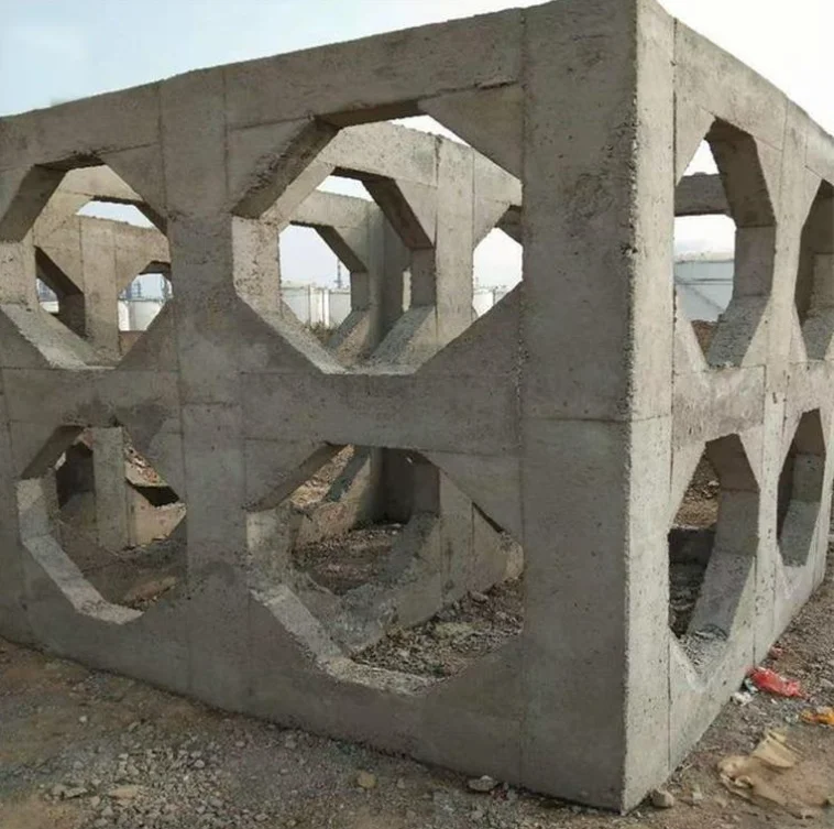 Precast Concrete Pouring Irregular Steel Formwork for Artificial reef islands and Fish Reef Island Steel Mold