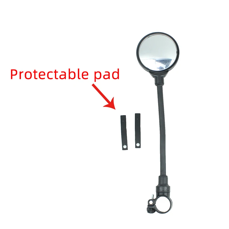 Bike Convex Mirror Bicycle Cycling Custom Packaging Made In China Adjustable afe Mirror Universal For Mountain Road Bike, 1 PCS