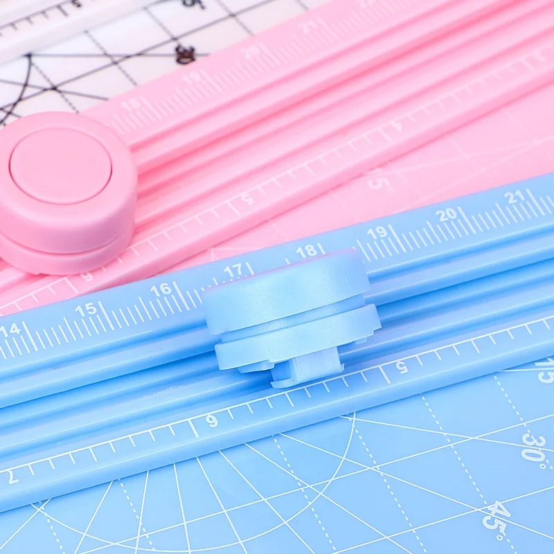 Безопасная и надежная хорошо спроектированная мини-гильотинная машина для резки бумаги для детей