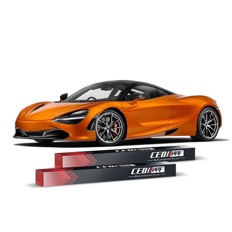 Goodcarway High Quality 1.52*15 meter TPU 7.5mil gloss clear car paint protection film tpu ppf self healing