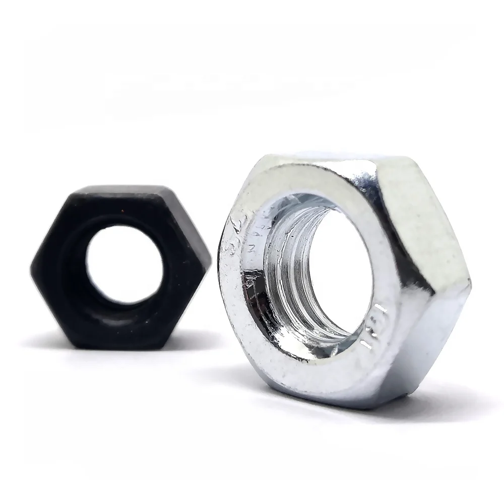 HBLJ DIN934 Hexagon Bolt Carbon steel Stainless Steel SS304 316 Hex Nuts