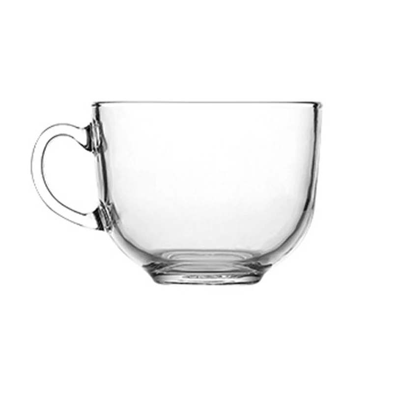 400/475ml High Borosilicate Glass Dessert Cup Clear Glass Pudding Ice Cream Yogurt Cup