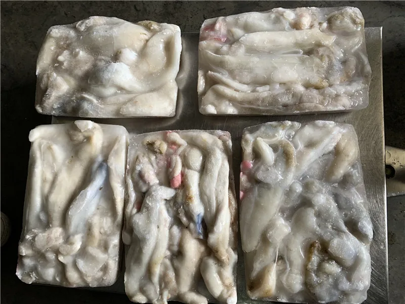 Frozen indian squid roe A grade white color  for Malaysia market