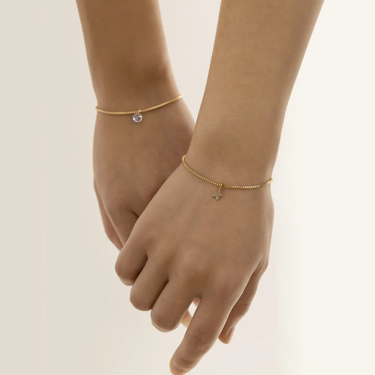 Simple Stars Magnetic Suction Pendant Couple Necklace for Lover Men Women Attract Each Adjustable Bracelet Valentine