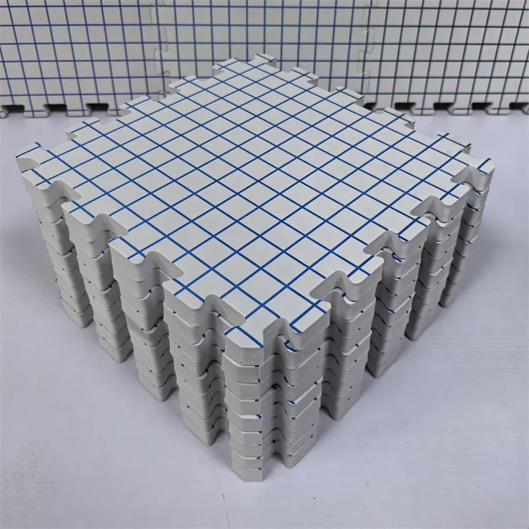 9 piece Blocking Mats for Knitting & Crochet Projects Extra Thick Blocking Boards for Crochet Projects or Needlework with Grids
