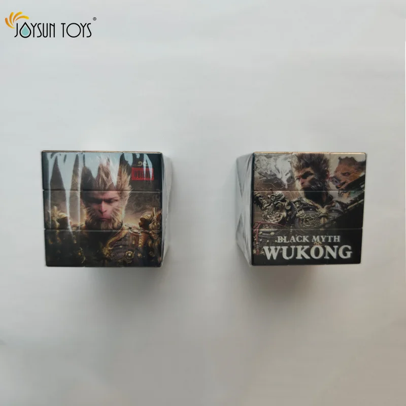 Fidget Toys 3x3x3 Speed Puzzle Chinese Wukong Cube holographic ip Toys Rubix cube professional touch Magic cube