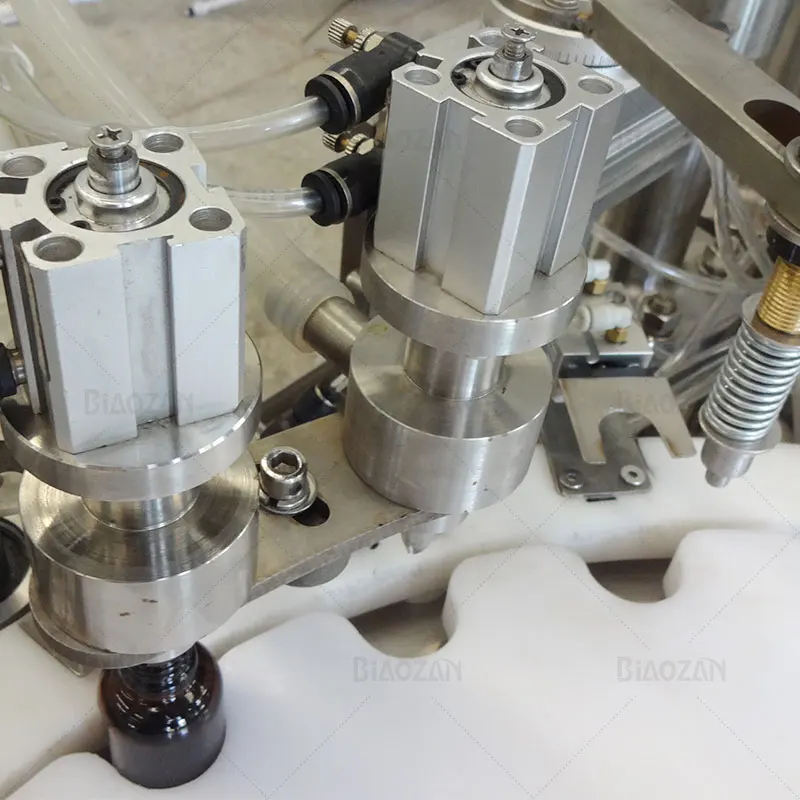 Competitive Price Automatic 5ml 10ml Essential Oil Bottle Filling Machine Auto Small Dropper Bottle Filling Capping Machine