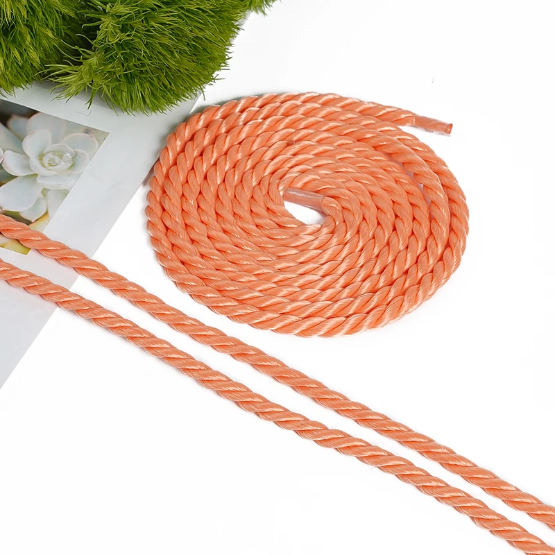 Twisted Cord Polyester Nylon Twisted Thread Cord 0.6Mm Diameter Twisted Cord For Bags