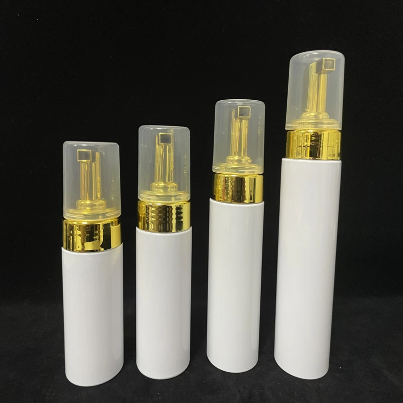 Foam pump dispenser bottle foam soap bottle with gold foam pump 100ML 120ML 150ML 200ML
