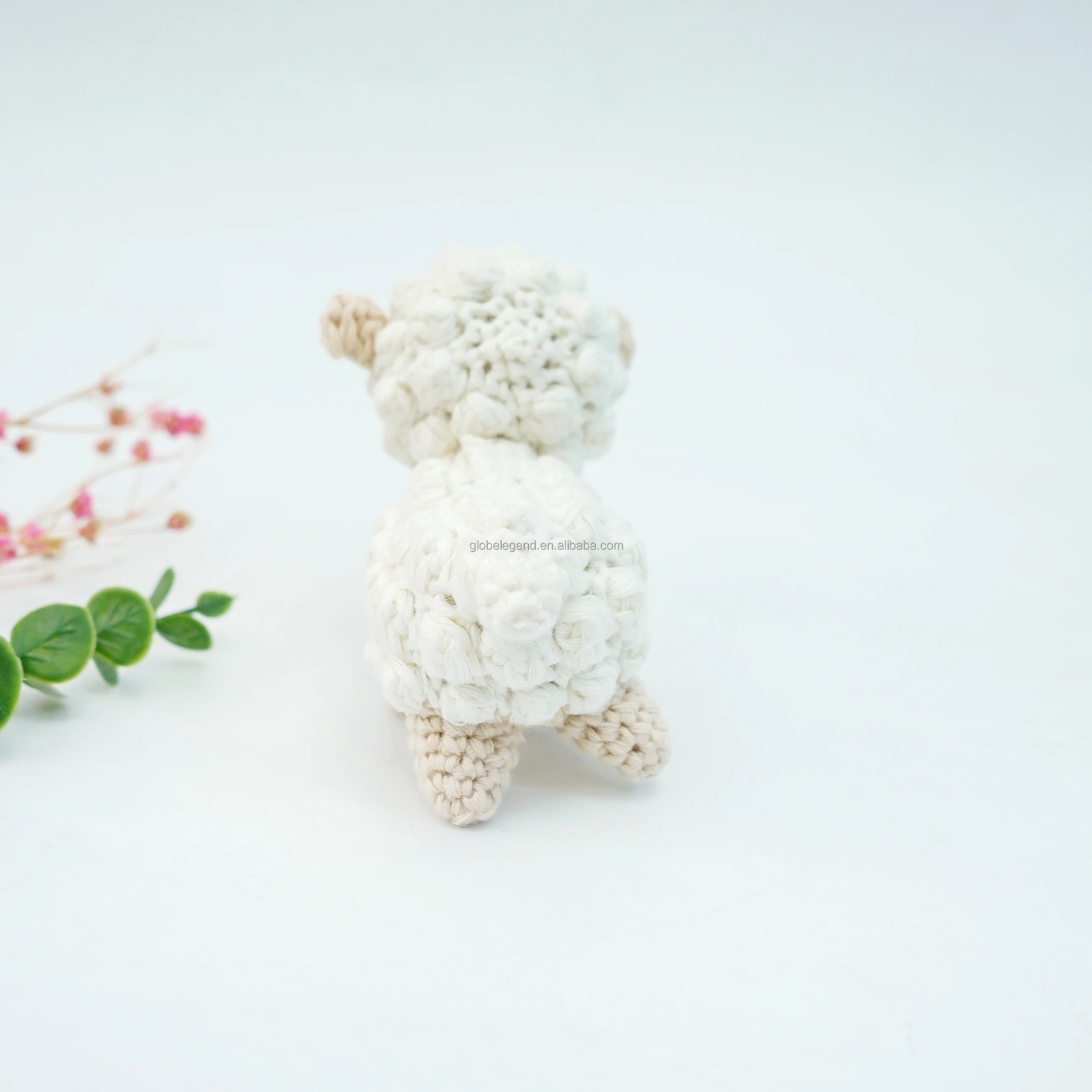 Customized Handmade Crocheted Amigurumi Moose Stuffed Toys for Infant Toy Bunny Doll